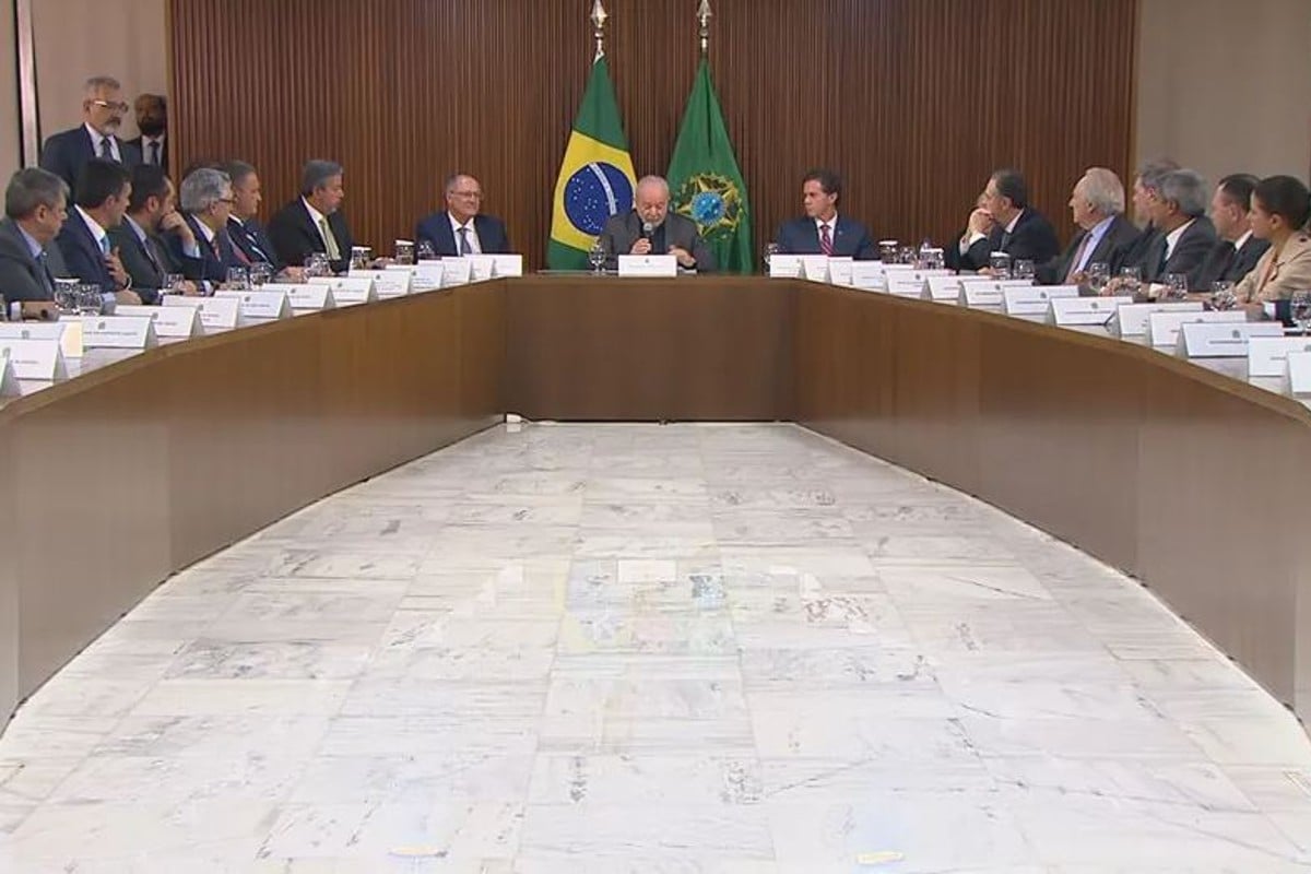 Lula Se Re Ne Governadores No Pal Cio Do Planalto