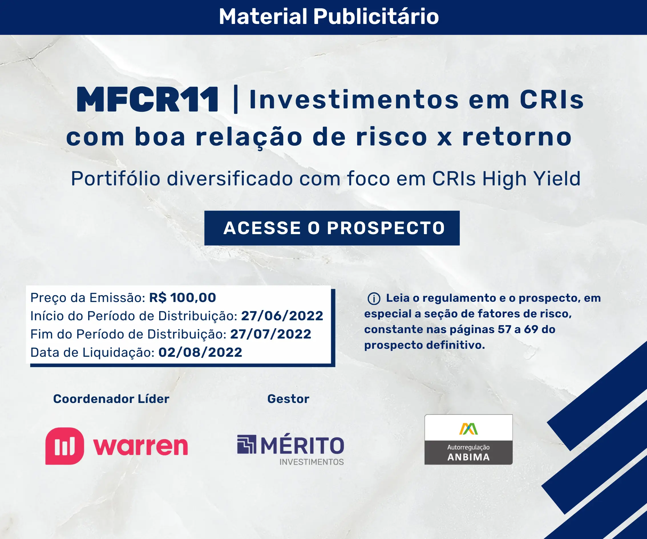 RBRR11 - FDO INV IMOB - FII RBR RENDIMENTO HIGH GRADE - Funds Explorer