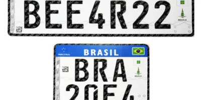 Placa automotiva Mercosul chega ao Brasil, a começar pelo RJ