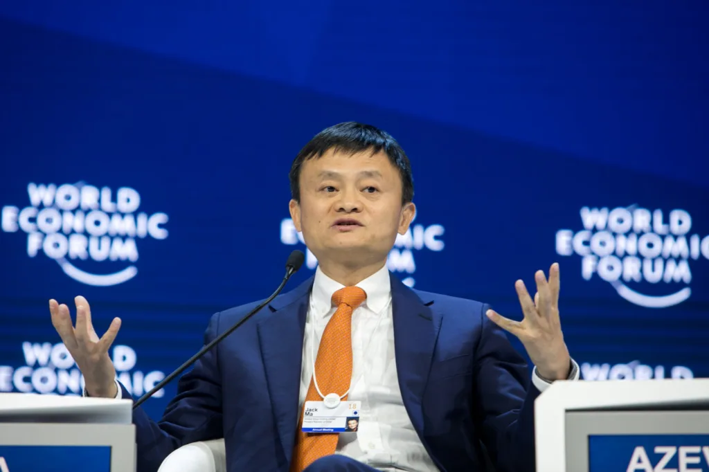 Jack Ma, fundador do Alibaba, atual maior varejista da China - Foto: Reprodução/World Economic Forum