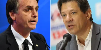 Pesquisa XP/Ipespe: Jair Bolsonaro 58%; Fernando Haddad 42%