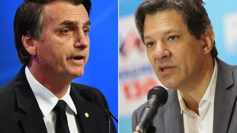 Pesquisa CNT/MDA: Jair Bolsonaro (PSL) 57%, Fernando Haddad 43%