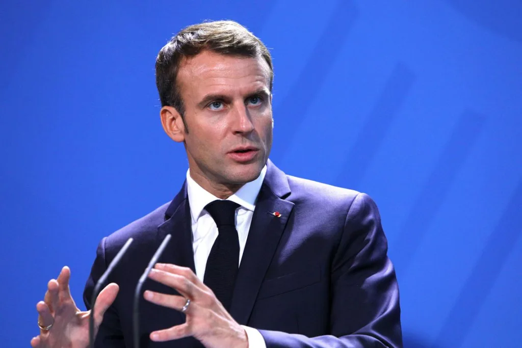 Líderes europeus, como Macron, apoiam Joe Biden