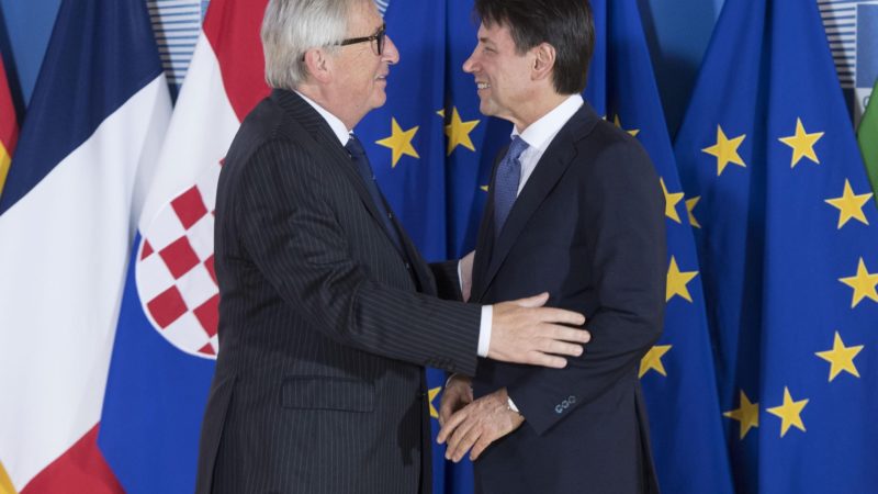 Comissão Europeia decide não sancionar a Itália por déficit excessivo