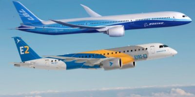 Embraer e Boeing assinarão contrato de fusão nesta quarta-feira