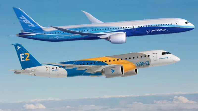 Embraer e Boeing assinarão contrato de fusão nesta quarta-feira