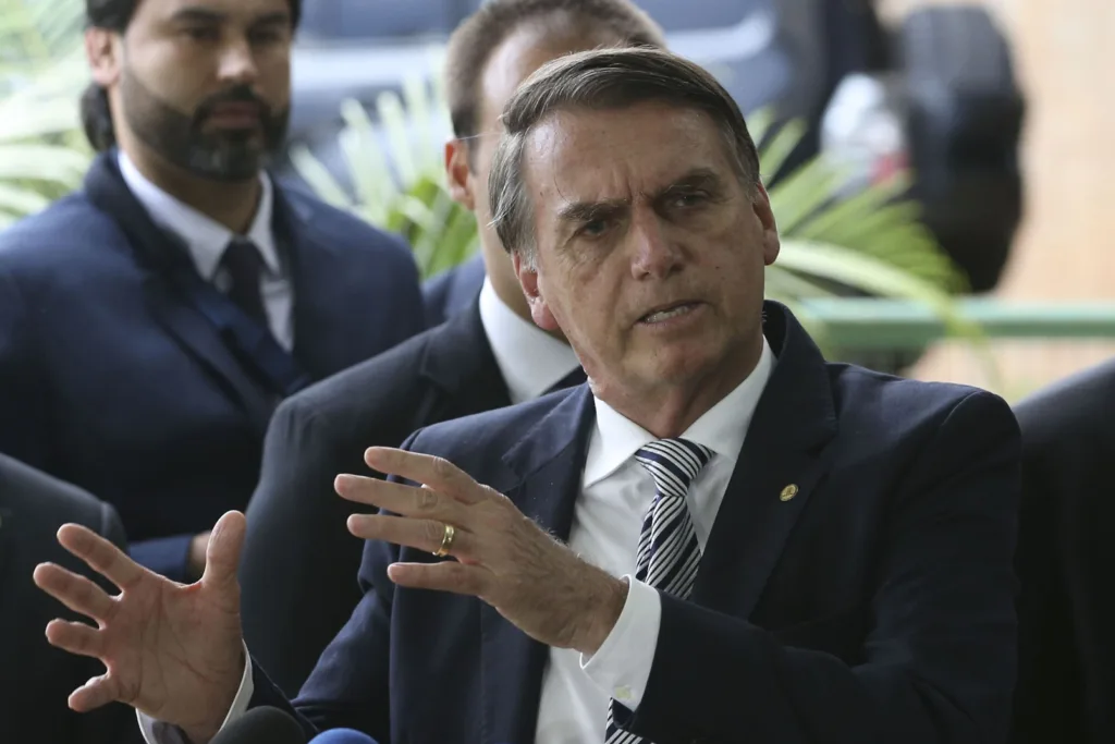 O presidente Jair Bolsonaro