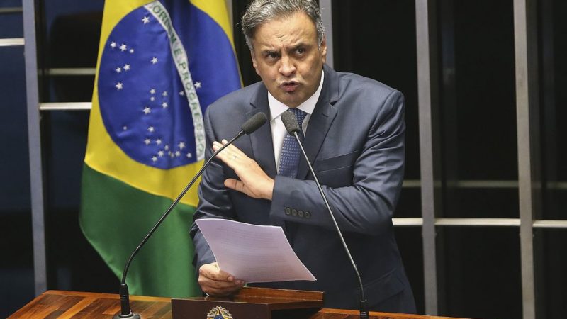 Aécio Neves diz que operações da Polícia Federal foram desnecessárias