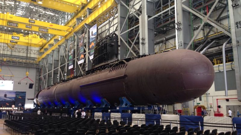 Marinha lança amanhã novo submarino brasileiro, o Riachuelo