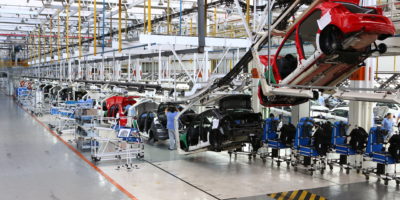 Produção de carros cai 10,1% em março, diz Anfavea