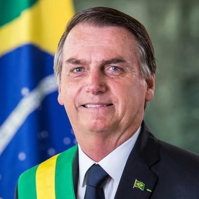 Retrato oficial de Jair Bolsonaro como presidente é divulgado pelo Planalto