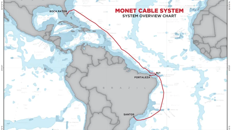 Novos cabos submarinos aumentam conexão entre Brasil e o mundo