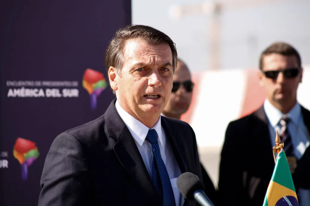 O presidente do Brasil, Jair Bolsonaro, falou sobre a reforma da previdência