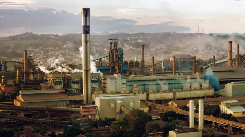 CSN: ações da companhia têm alta de 75% no ano