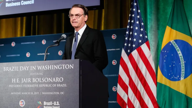 Casa Branca: Jair Bolsonaro será recebido por Donald Trump nesta terça