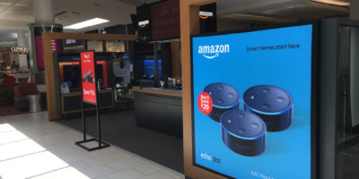 Amazon vai fechar 87 quiosques ‘pop-up’ nos EUA após ano de testes