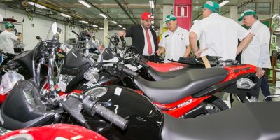 Honda paralisa temporariamente fábrica de motos em Manaus