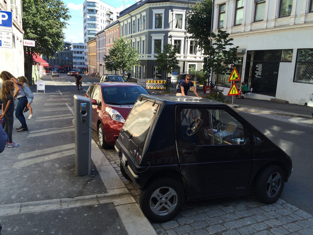 carros elétricos na Noruega
