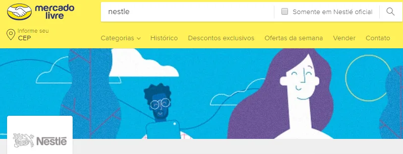 Nestlé lança loja oficial no Mercado Livre com ofertas para a Páscoa