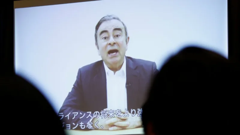 Em vídeo, Carlos Ghosn se diz inocente e denuncia complô