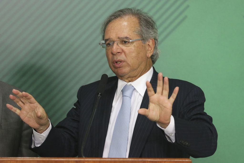 O ministro Paulo Guede se reuniu Ricardo Barros para conversar sobre ajustes na proposta de reforma tributária