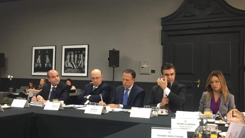 Jornalistas não são responsáveis por má imagem do Brasil no exterior, diz Doria