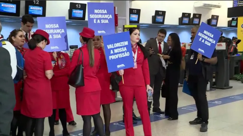 Avianca: greve de funcionários cancela voos em São Paulo e no Rio