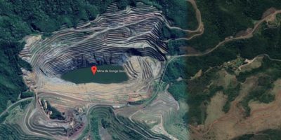 Vale: Deslocamento do talude norte da mina de Gongo Soco diminui