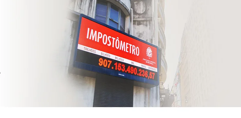 Impostômetro deve atingir a marca de R$ 1 tri nesse sábado