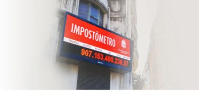 Impostômetro: Brasileiros pagaram mais de R$ 900 bi em impostos em 2019