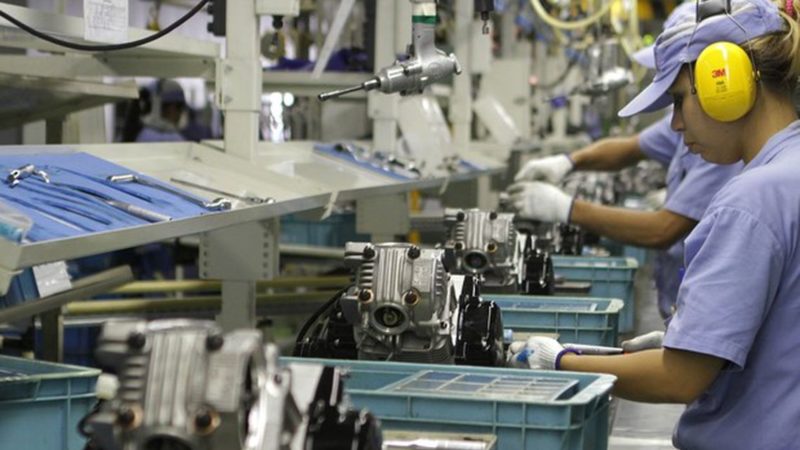 Produção industrial encerra em queda de 1,1% em 2019