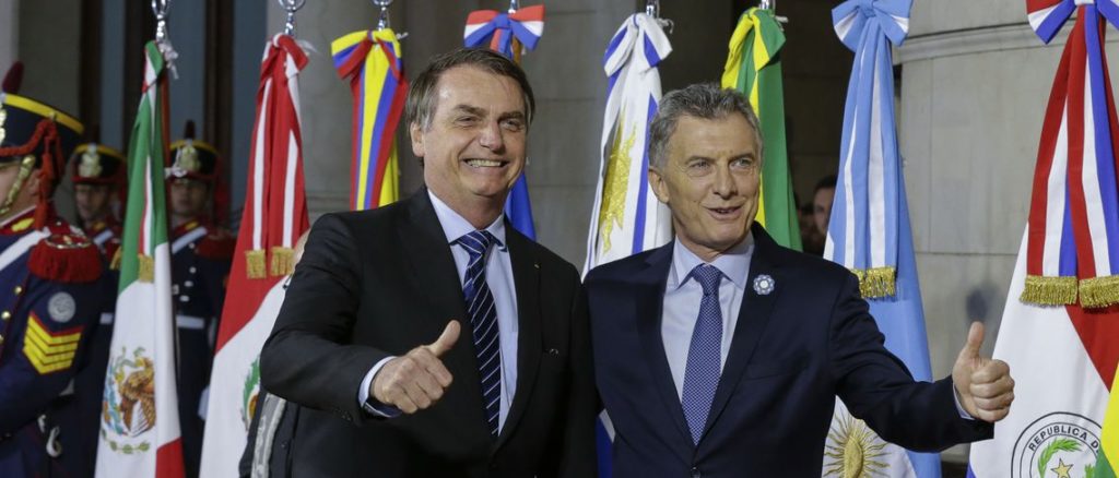 Mercosul - Bolsonaro e Macri