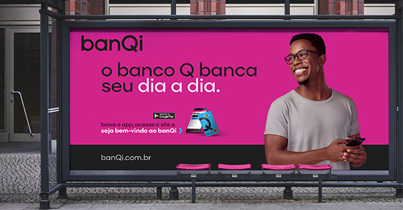 O banQi, banco digital da Via Varejo (VVAR3), recebeu aportes de R$ 300 milhões.
