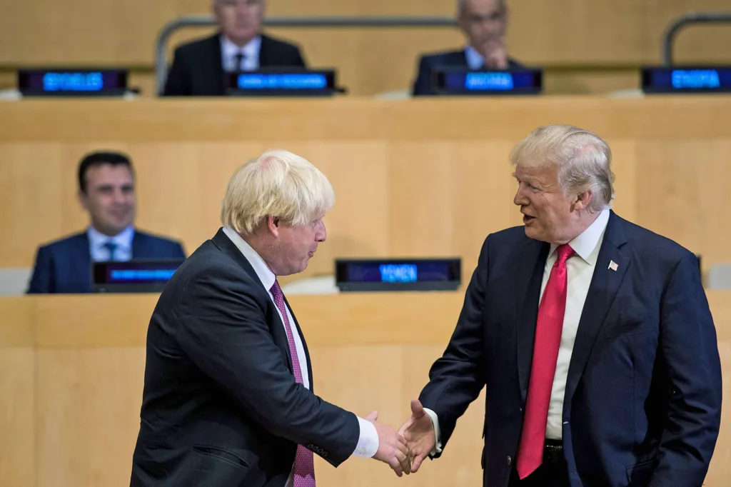 Trump - Boris Johnson