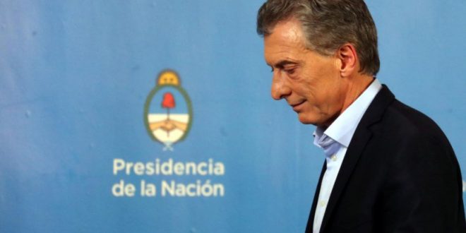 Bolsa argentina cai 34,14% após resultado das eleições prévias