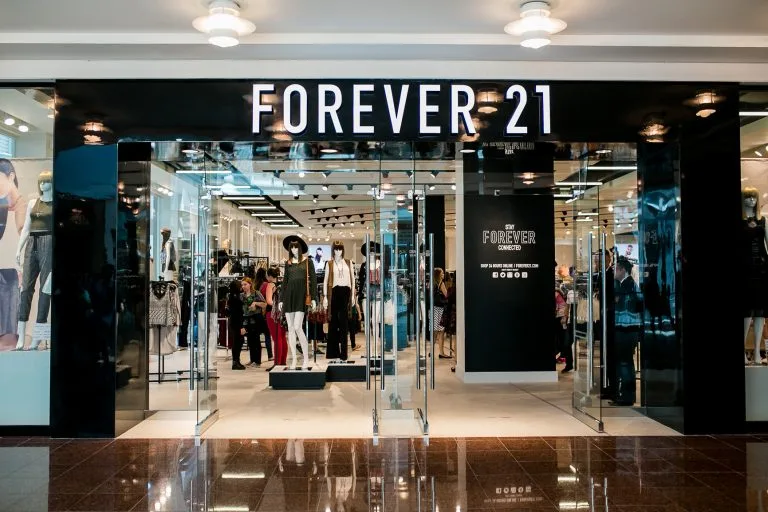 Forever 21 está se preparando para recuperação judicial, diz site