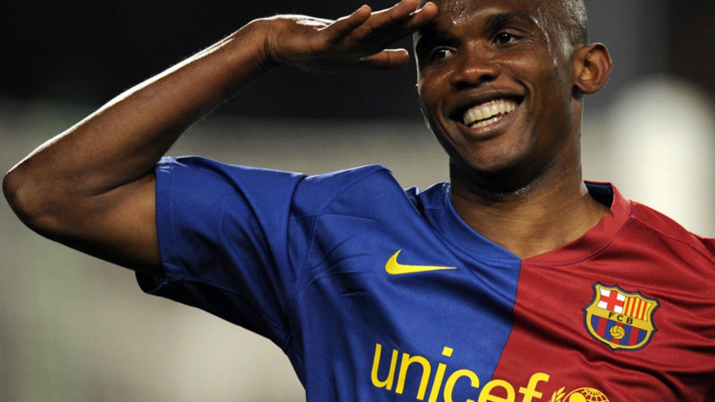 Samuel Eto'o: um dos melhores jogadores africanos de todos os