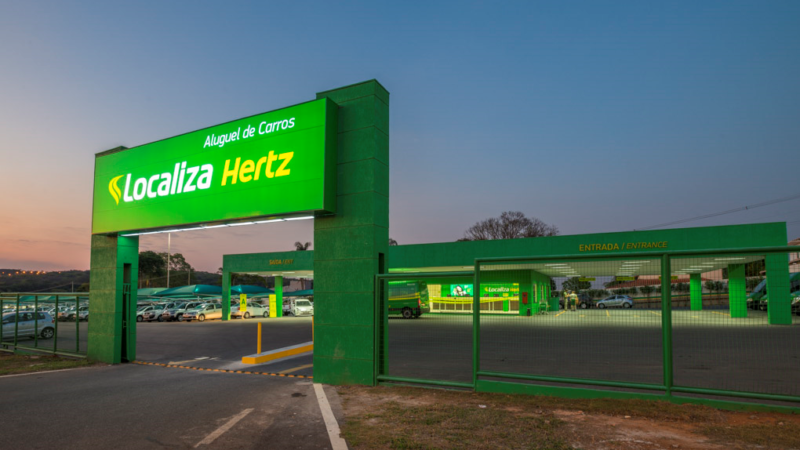 Localiza (RENT3) anuncia rescisão com a marca Hertz
