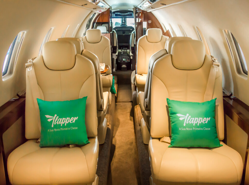 Flapper, de voos executivos, atinge break-even e mira AL