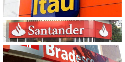 Bradesco (BBDC4), Itaú (ITUB4) e Santander (SANB11): bancos são destaques da B3