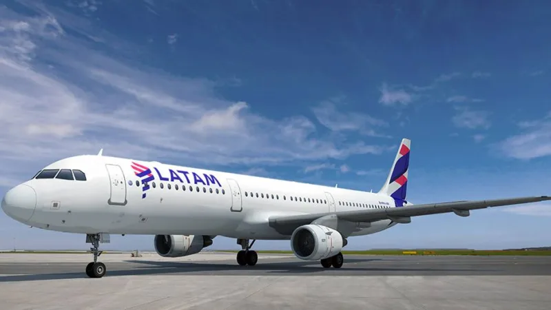 Latam: total de passageiros em 2019 deve voltar a ser o mesmo em 2023
