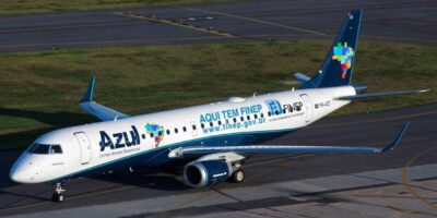 Azul (AZUL4): retomará voos domésticos no aeroporto de Guarulhos