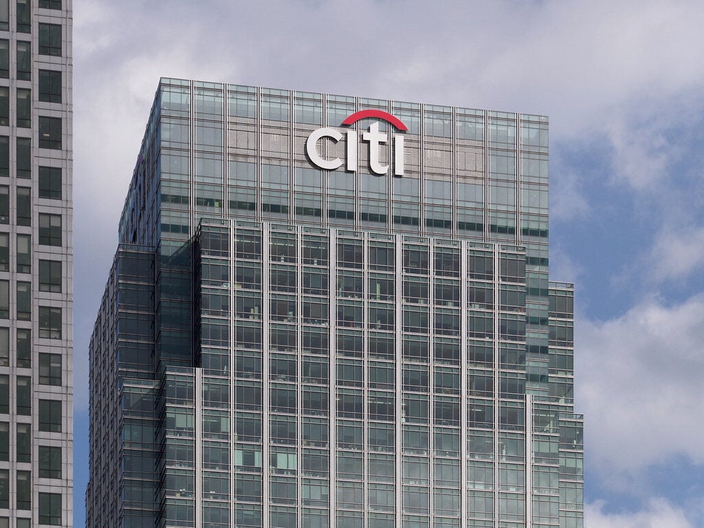 Citigroup informou ainda que teve receita de US$ 17,30 bilhões