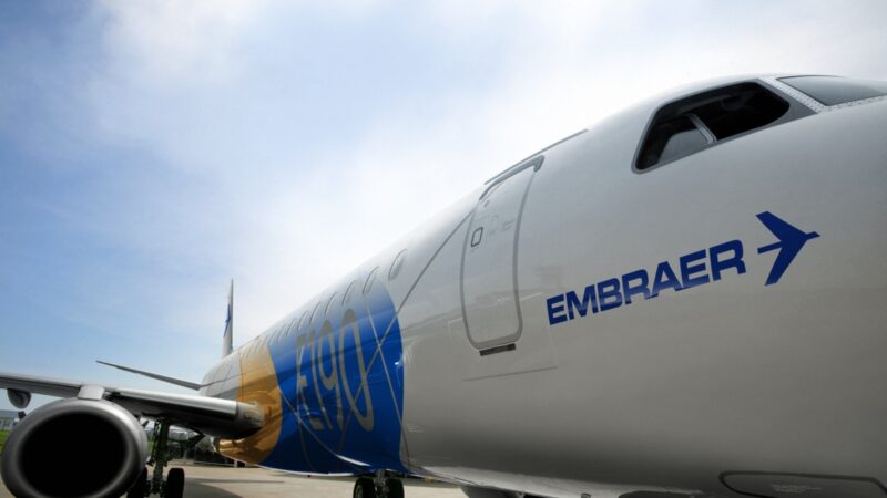 Embraer (EMBR3) atualiza pedido de jatos da Congo Airways