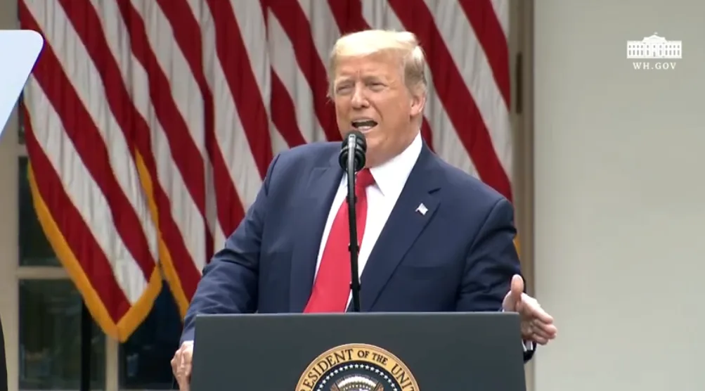 O presidente dos EUA, Donald Trump, afirmou que uma vacina que combata o coronavírus pode estar pronta em um mês.