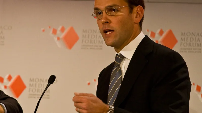 James Murdoch renuncia ao conselho da News Corp, dona do Wall Street Journal