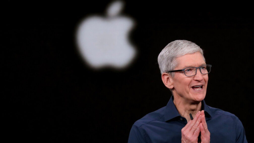 DCN pede melhores condições ao presidente da Apple, Tim Cook.