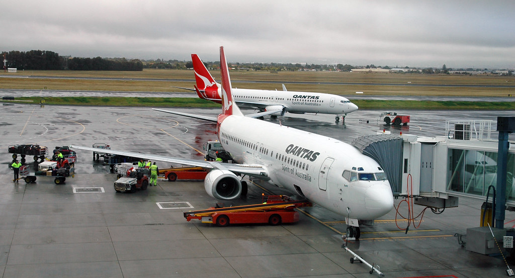 A Qantas Airways integra grupo de empresas aérea viu seus negócios desmoronarem por conta da pandemia