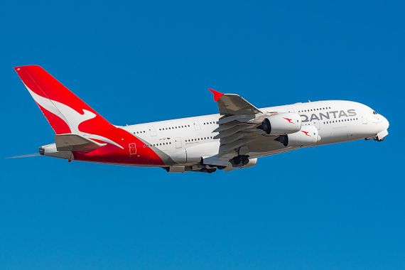 O voo de sete horas da Qantas para "lugar nenhum" se esgotou em 10 minutos