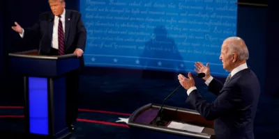 A 20 dias da eleição, Biden mantém 11 pontos de vantagem sobre Trump